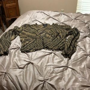 Gorgeous zebra print top